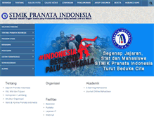 Tablet Screenshot of pranataindonesia.ac.id